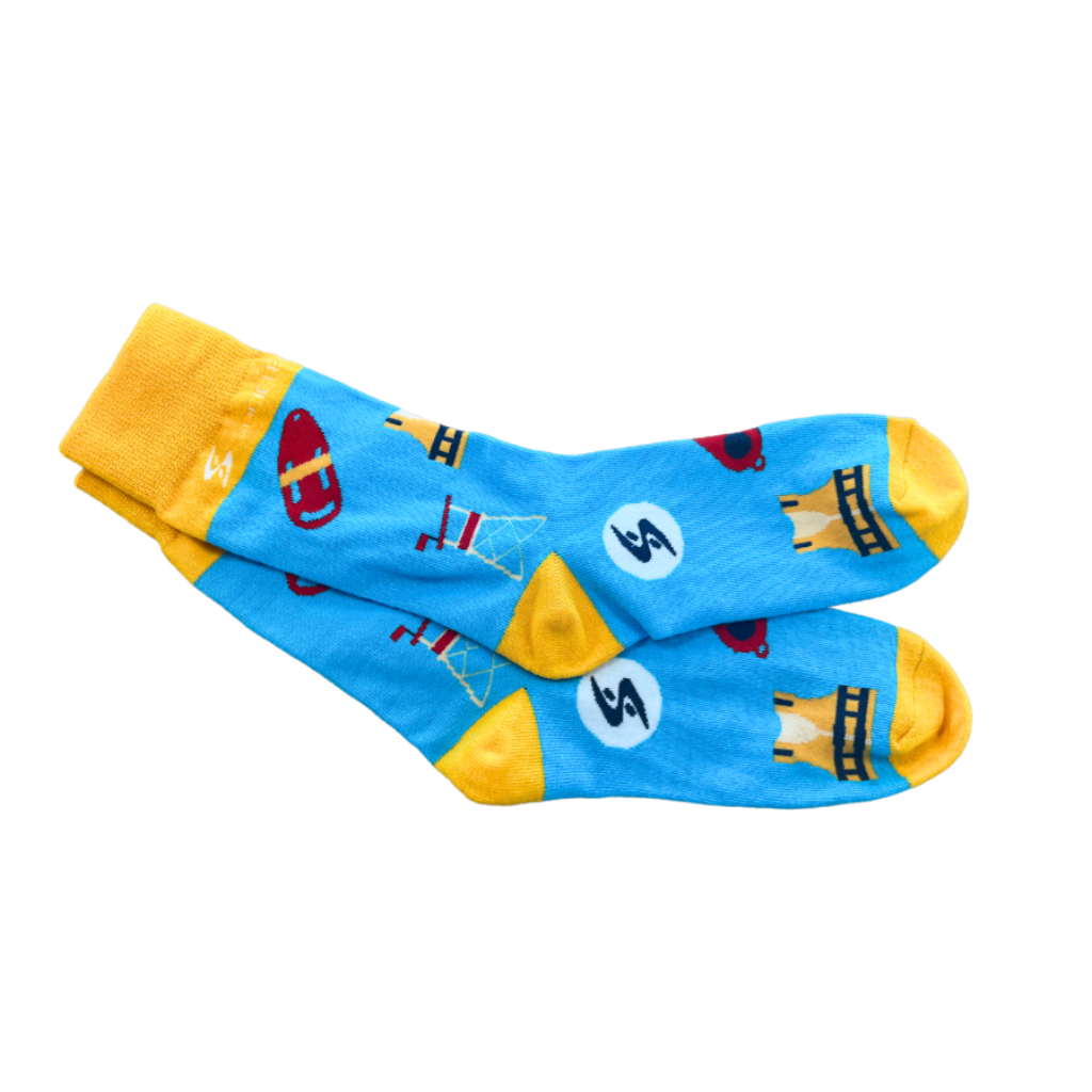 Chaussettes avec logo Société de sauvetage – Accessoire confortable et stylé