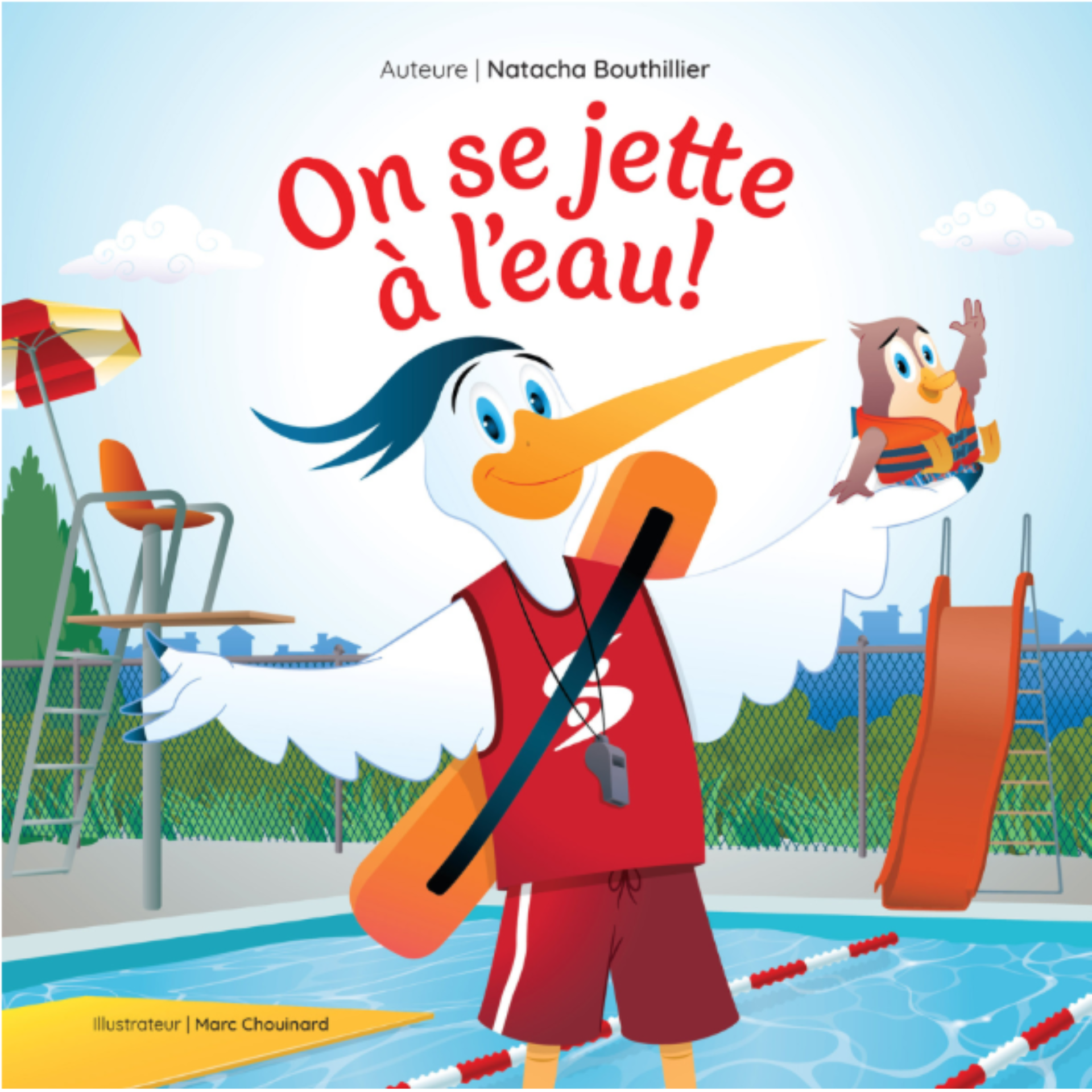 Couverture du livre On se jette à l’eau – Guide pour apprendre à nager en toute sécurité