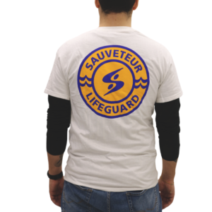 T-shirt Sauveteur National Pastille Unisexe – Vêtement officiel pour sauveteurs certifiés