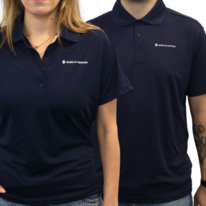 Polo Moniteur Bleu – Vêtement officiel pour instructeurs et sauveteurs